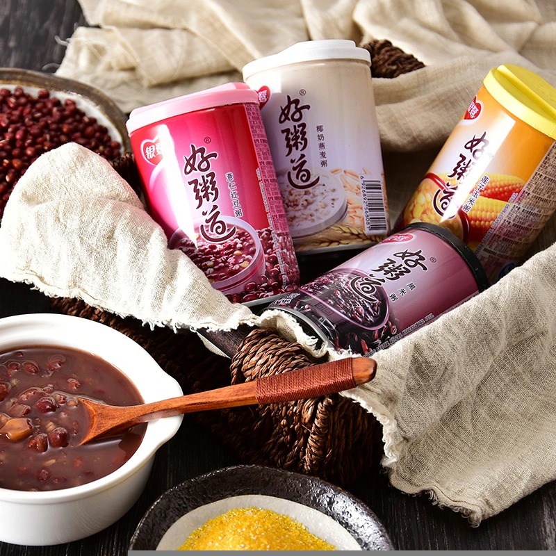 速食早餐八寶粥  黑米營養早餐粥