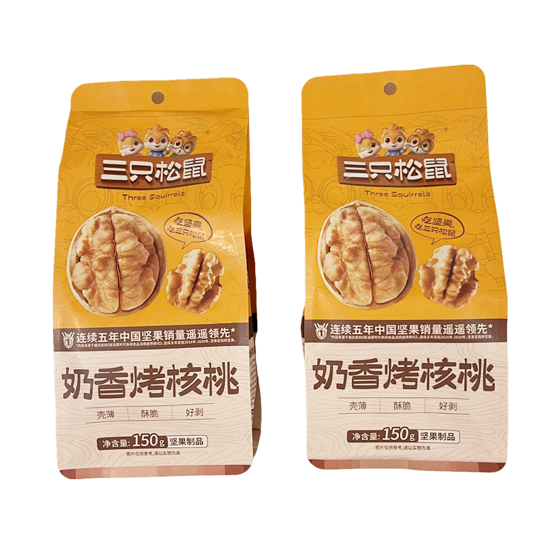 三只松鼠堅果 夏威夷果巴旦木核桃 100g