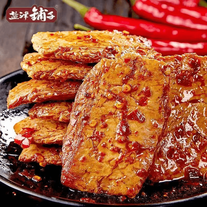 鹽津鋪子 素牛排 素食辣條豆製品 28g盒裝20包 香辣黑椒味