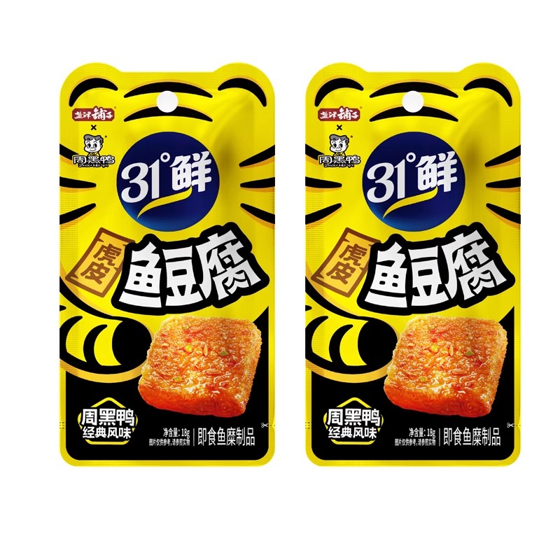 鹽津鋪子 虎皮魚豆腐 黑鴨風味 28g盒裝20包