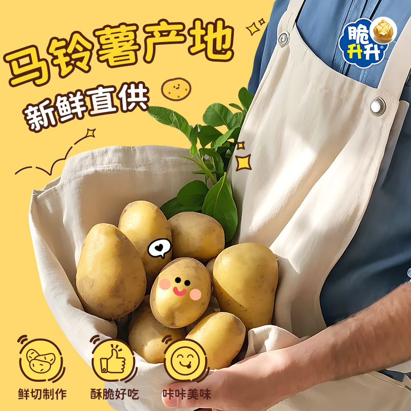 脆升升薯條 洋芋土豆條 原味番茄味薯片