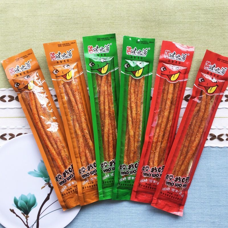 現貨 毛記味之蕾 咬我呀 辣條 經典懷舊辣條