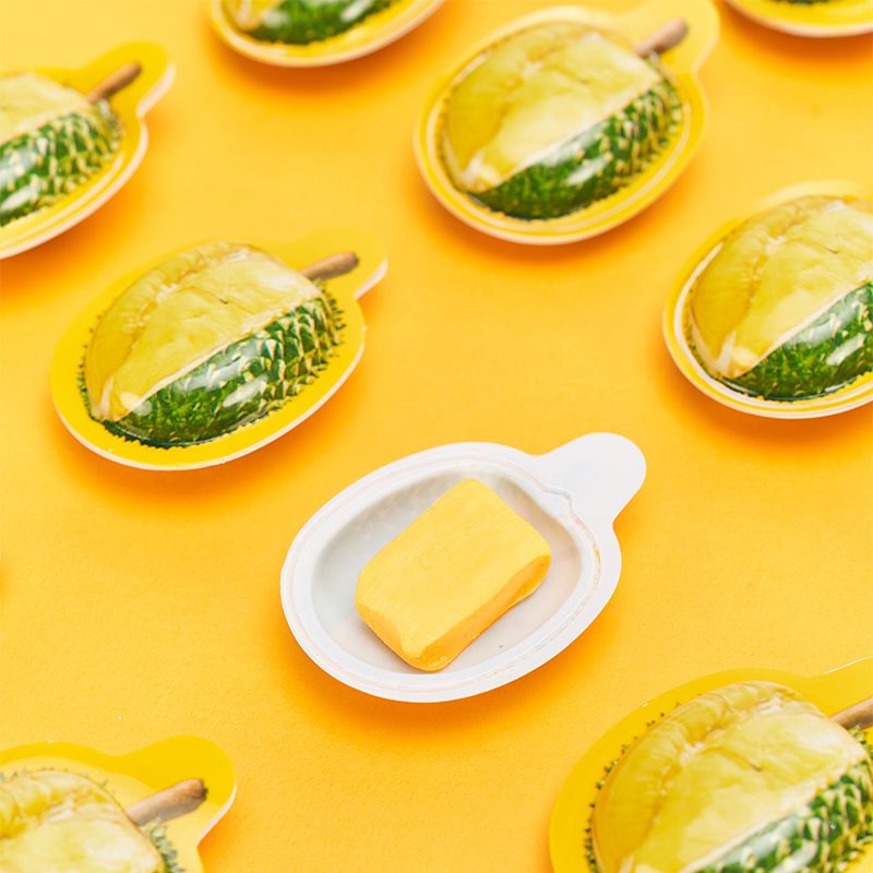 現貨 3D榴蓮糖 榴槤奶糖 4g/包 糖果