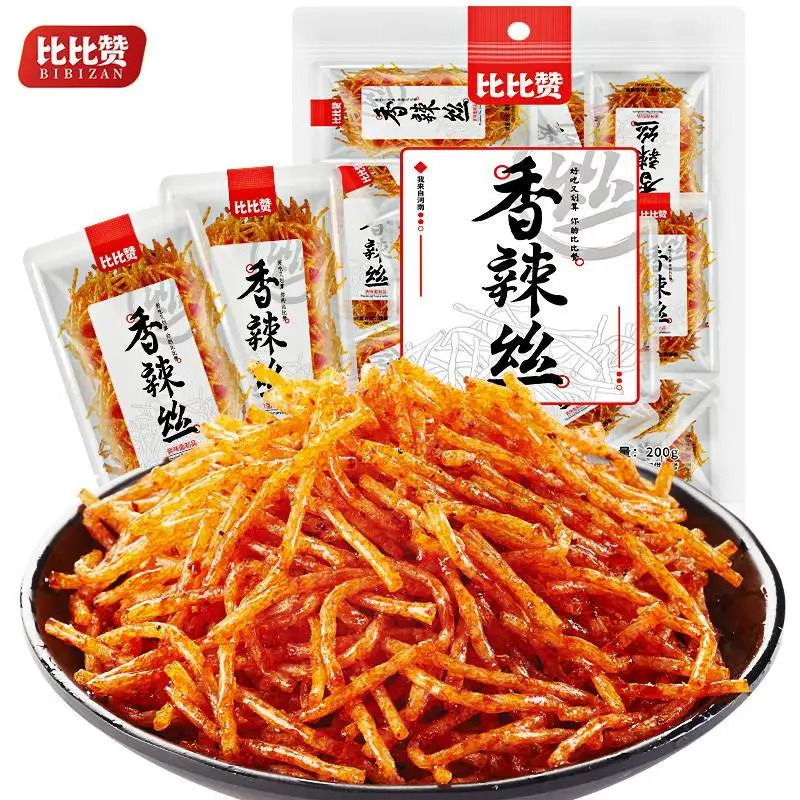 現貨 比比贊香辣絲 辣條 兒時回憶辣條