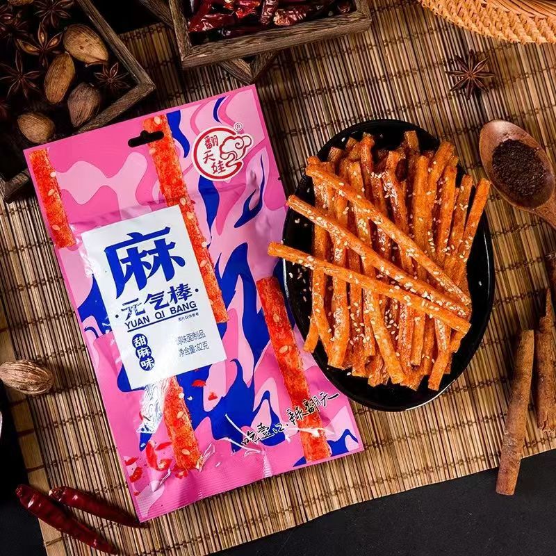 翻天娃元氣棒 魔術絲 辣條 辣棒 香辣絲