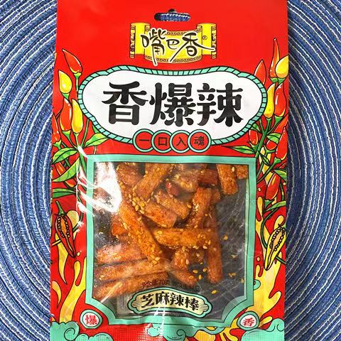 嘴巴香 香爆辣辣條 辣棒辣翅麵筋 一口入魂 70g