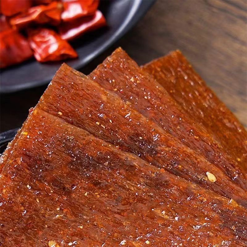 唐僧肉素牛排辣條  素食辣片 面製品辣條