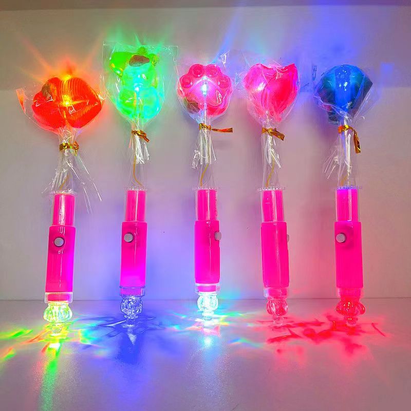 LED螢光棒棒糖 好吃好玩 高顏值魔法棒 18g一隻