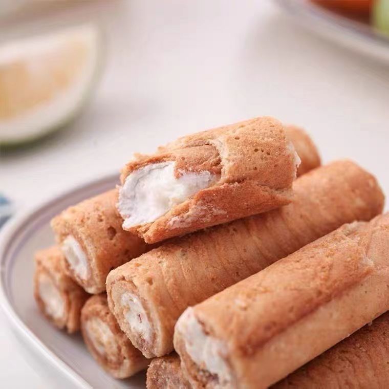 徐福記卷芯酥 卷芯餅乾卷 酥脆蛋卷105g