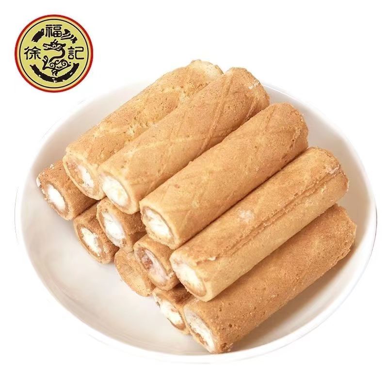 徐福記卷芯酥 卷芯餅乾卷 酥脆蛋卷105g