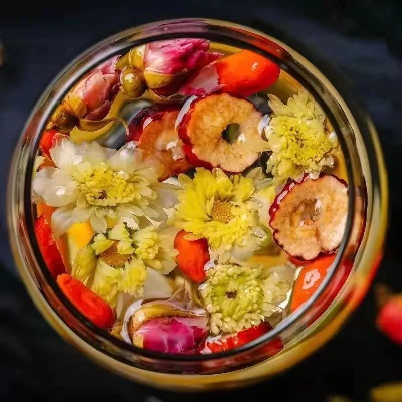 🥤玫瑰八寶茶  紅棗 枸杞 菊花  玫瑰組合茶 