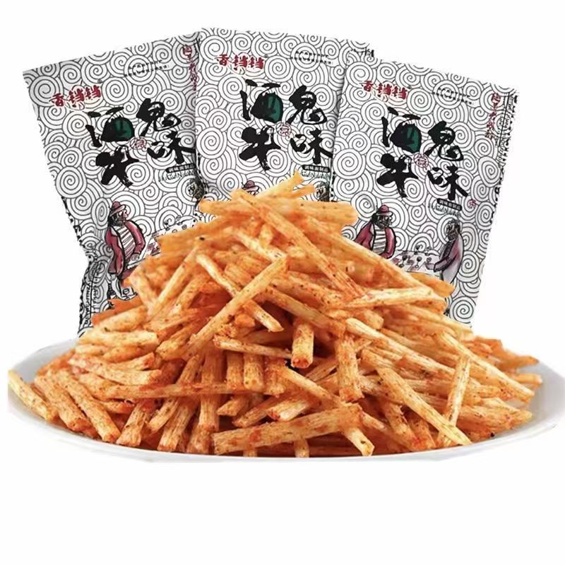 香鐺鐺酒鬼牛味條 兒時經典零食