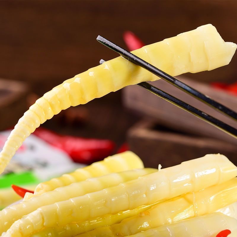 賢哥 根叔食語 筍尖 泡椒筍 即食酸辣嫩筍100g大包裝