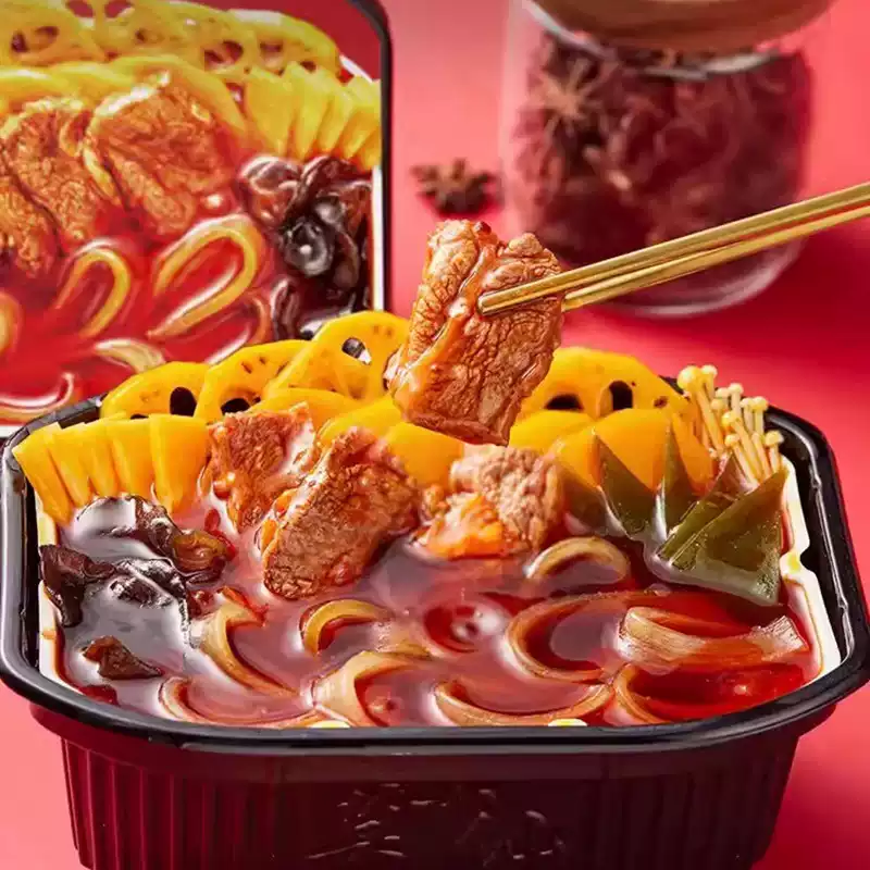 莫小仙自熱小火鍋 自嗨鍋 土豆粉 重慶麻辣火鍋即食 宵夜必備