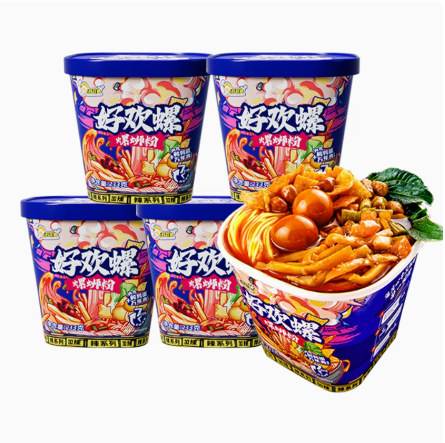好歡螺螺螄粉 桶裝沖泡速食螺螄粉 
