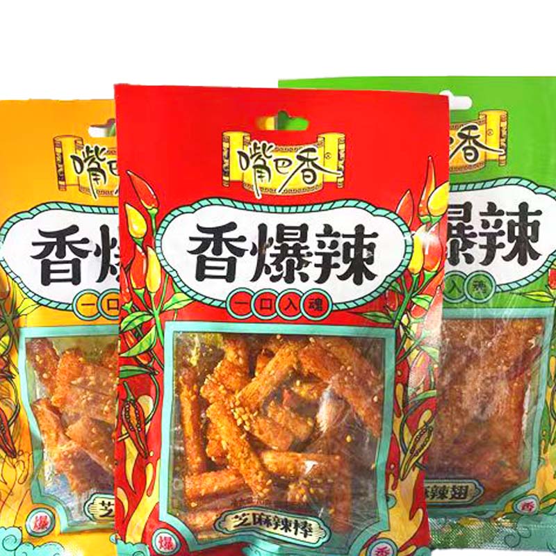 嘴巴香 香爆辣辣條 辣棒辣翅麵筋 一口入魂 70g