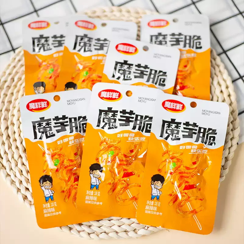 現貨 湘川香魔芋脆 素毛肚 小包 三種口味