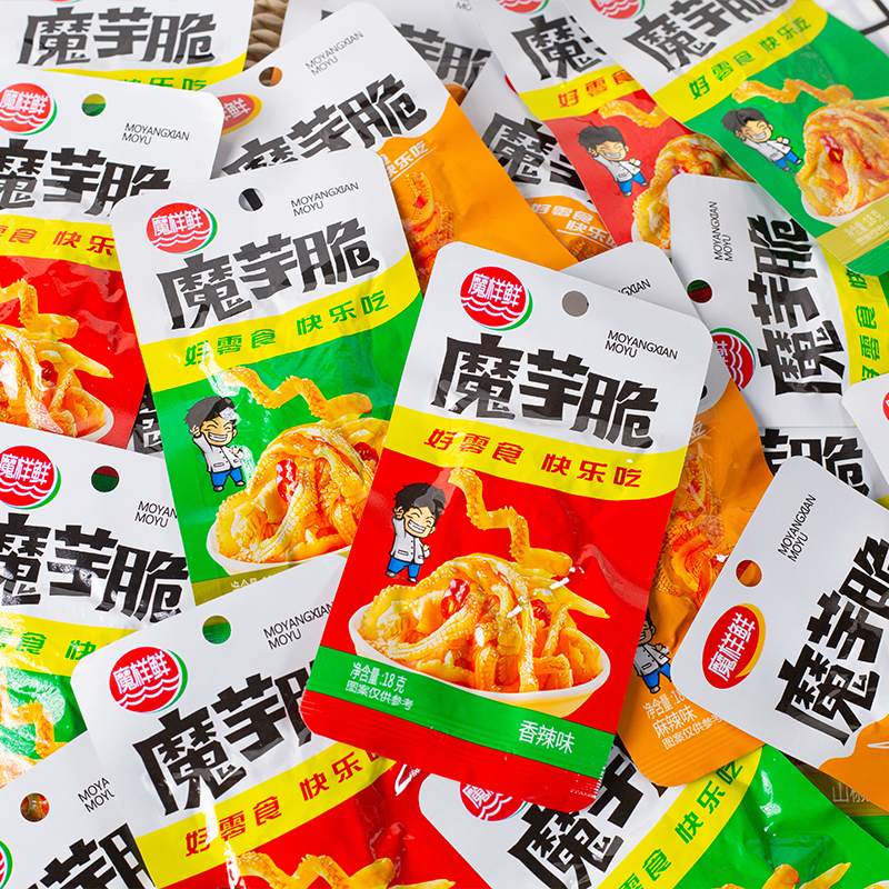 現貨 湘川香魔芋脆 素毛肚 小包 三種口味