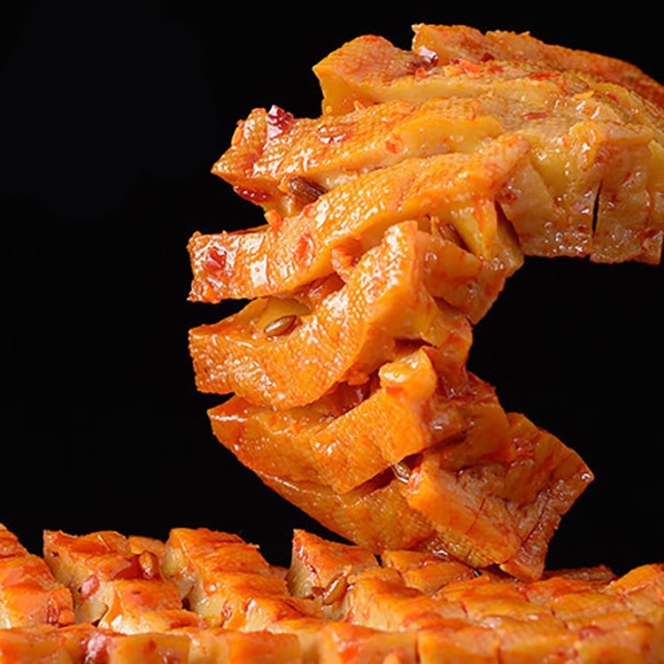 芳姐豆干 香辣豆干 手工蘭花幹 素食辣豆條