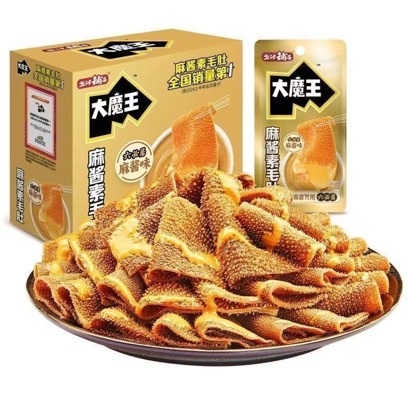 鹽津鋪子大魔王六必居麻醬素毛肚 20包/盒360g