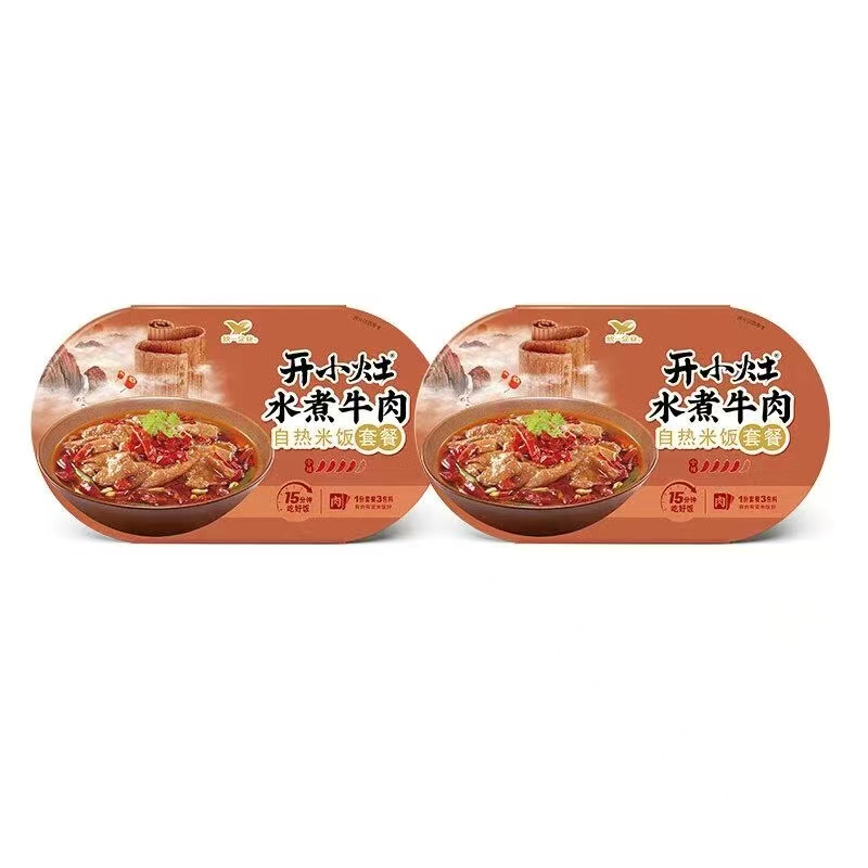 肖戰代言 統一開小灶自熱米飯煲仔飯混沌雞湯 免煮