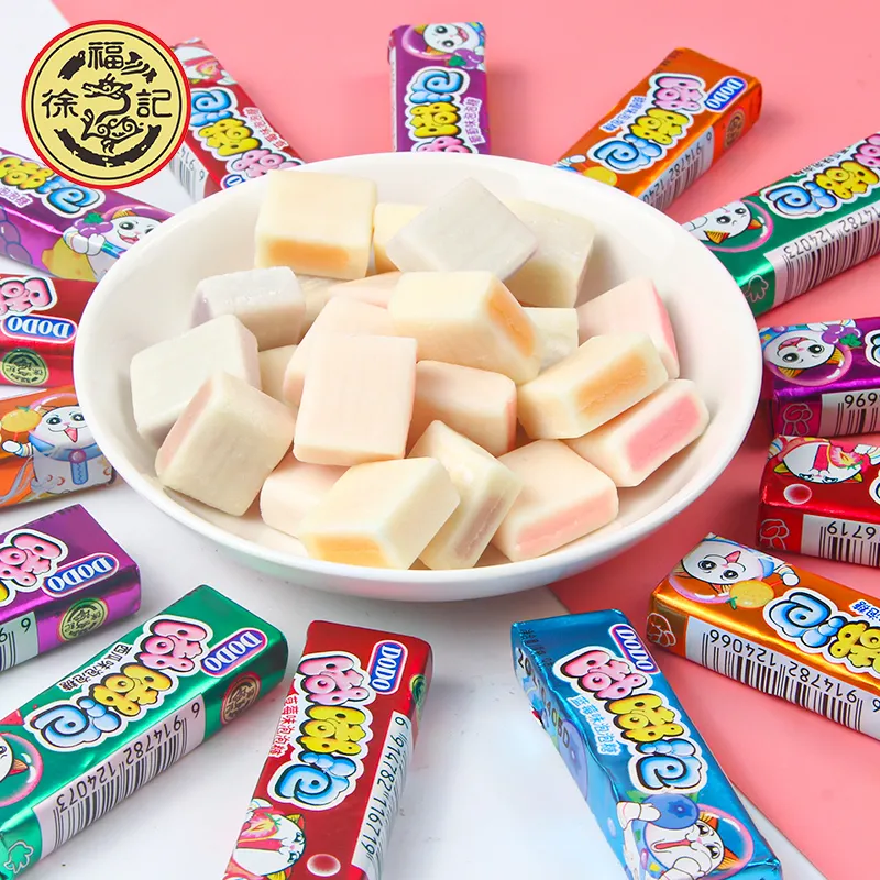 現貨 徐福記 嘟嘟泡 泡泡糖 罐装糖果 不可咽