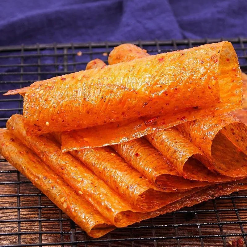 現貨 比比贊手撕豆皮 湖南小吃 平江豆皮