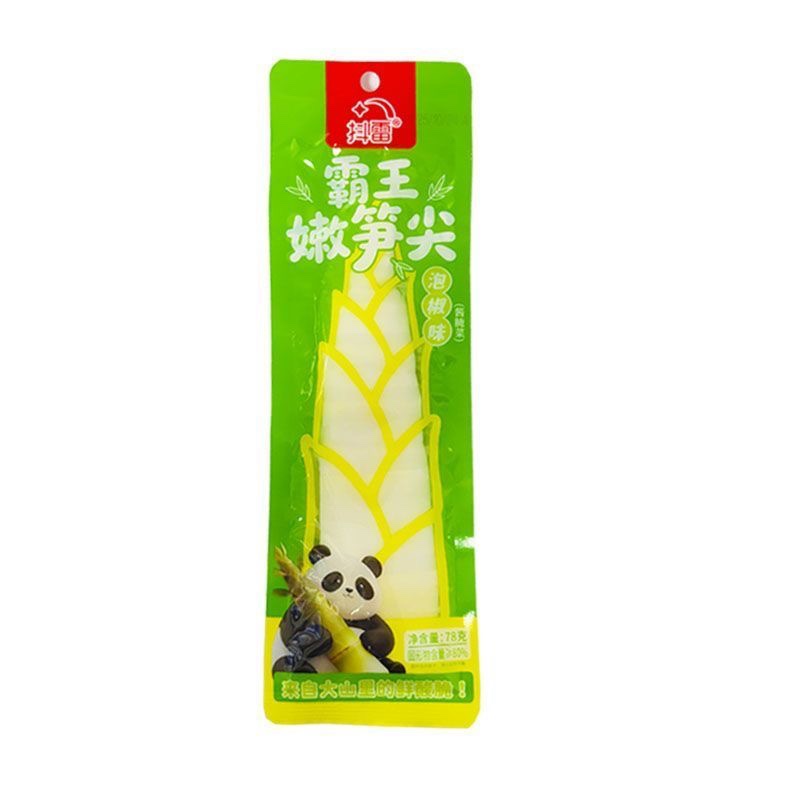 霸王嫩筍尖 抖雷78g 山椒脆筍開袋即食 酸辣