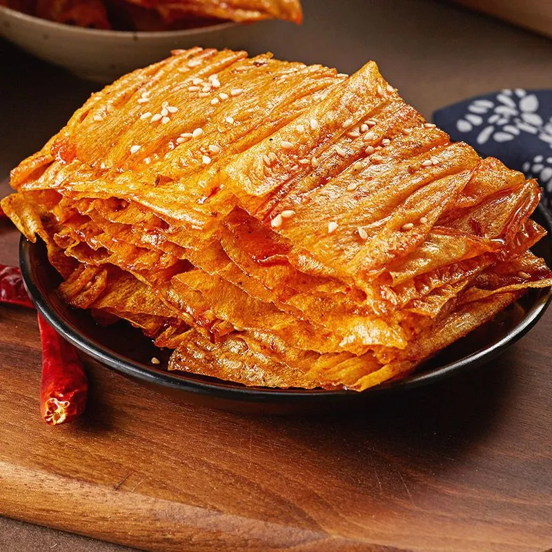 現貨 比比贊手撕豆皮 湖南小吃 平江豆皮