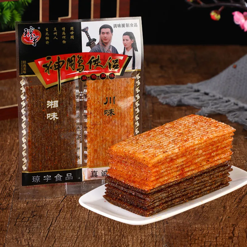 現貨 神鵰俠侶 川味湘味 麻辣 香辣片 兩種口味