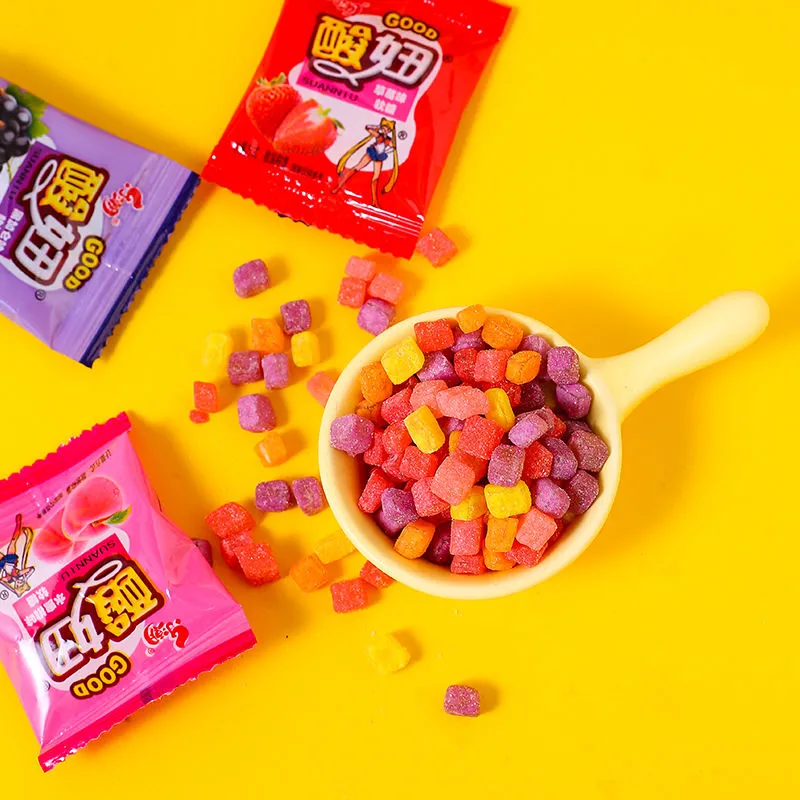 现货 樂潮酸妞糖 水果軟糖 爆酸軟糖5g
