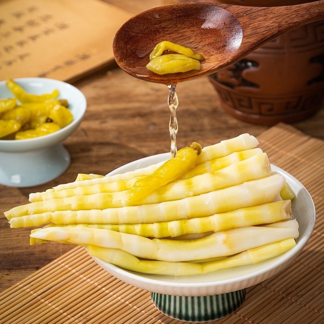 賢哥 根叔食語 筍尖 泡椒筍 即食酸辣嫩筍100g大包裝