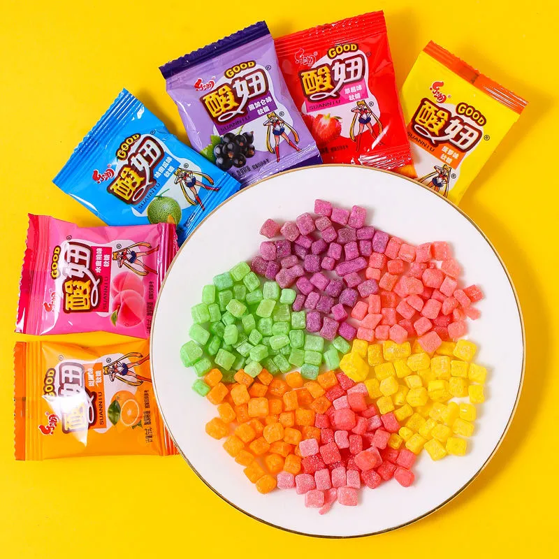 现货 樂潮酸妞糖 水果軟糖 爆酸軟糖5g