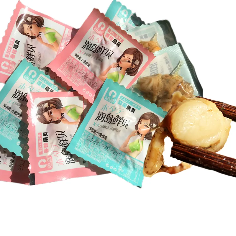 現貨 潤島扇貝 蒜蓉味 香辣味 純扇貝肉