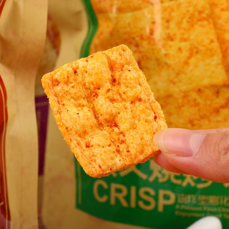 好時達地攤鍋巴108g 花椒鍋巴大包 燒烤零食