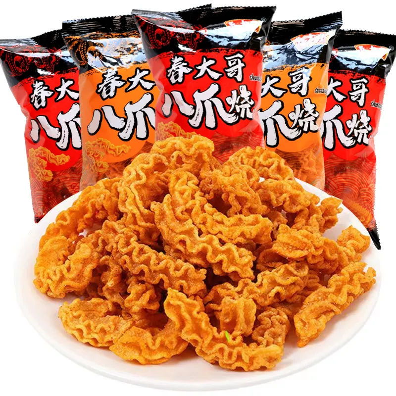 八爪燒 鍋巴 狗牙 麻辣鍋巴 薯片 八爪燒 40g