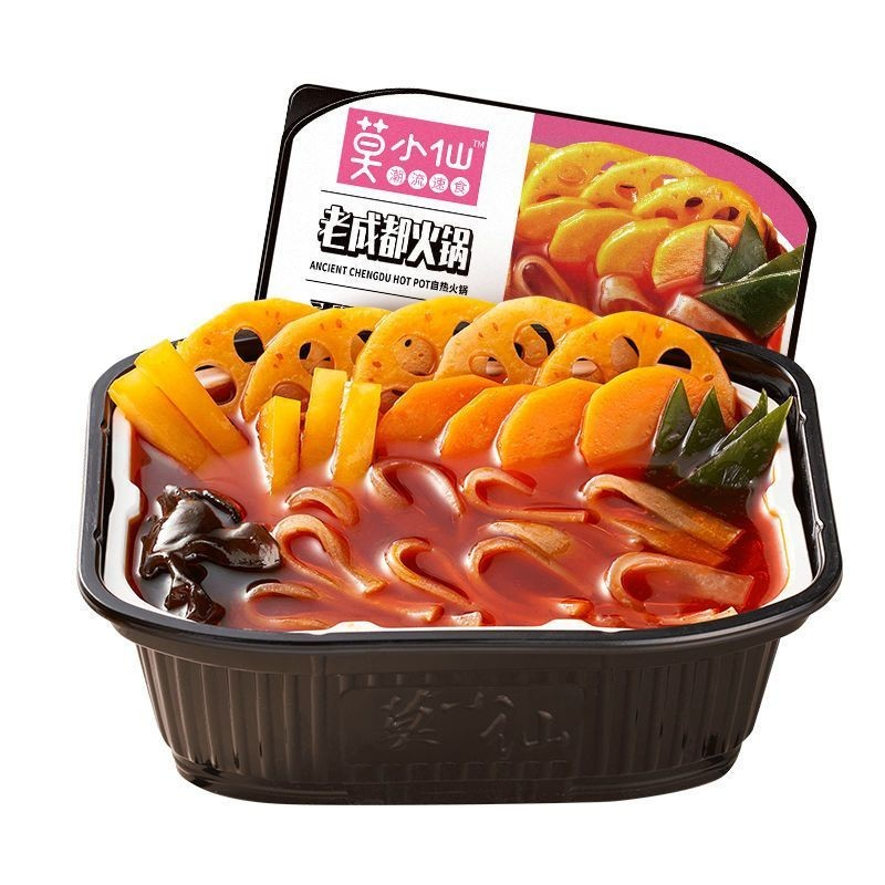 莫小仙自熱小火鍋 自嗨鍋 土豆粉 重慶麻辣火鍋即食 宵夜必備