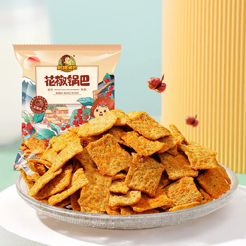 刺猬阿甘 花椒鍋巴 15g/袋 香辣 下酒菜