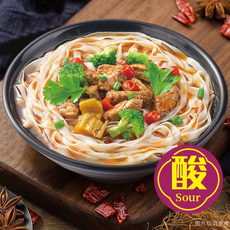 家鄉人 沖泡粉 酸辣河粉 夜宵早餐速食