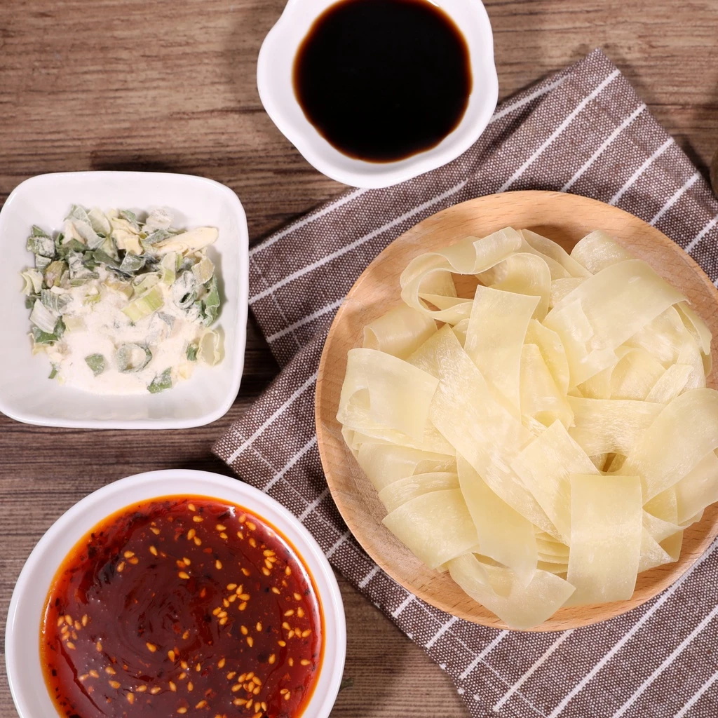 阿寬紅油面皮 免煮速食涼皮 懶人即食夜宵 袋裝