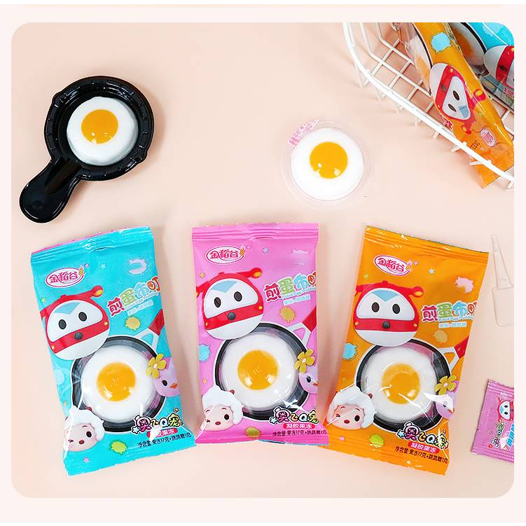 現貨 荷包蛋佈丁 兒童迷你煎蛋糖16g/包