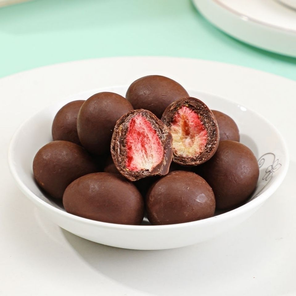 現貨 特怡詩凍乾草莓 60g/包 草莓巧克力