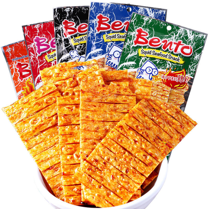 現貨  大包泰國魷魚片 20g/包 多種口味