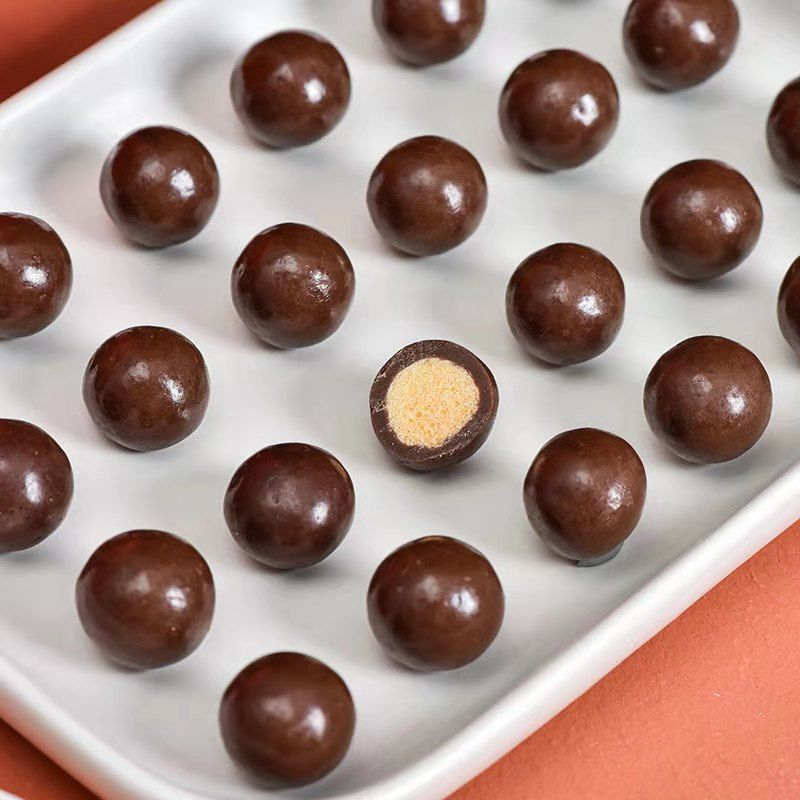  麦丽素巧克力 桶装 大包装 巧克力糖果128g