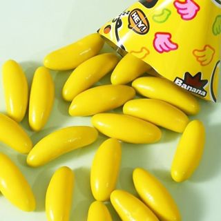 香蕉糖 巧克力夾心 香蕉脆皮糖果