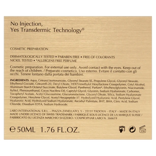 Labo Transdermic 5 Intensive Moisturising Cream