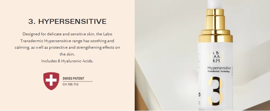 Revitalize Your Skin With Labo Transdermics Hypersensitive Products