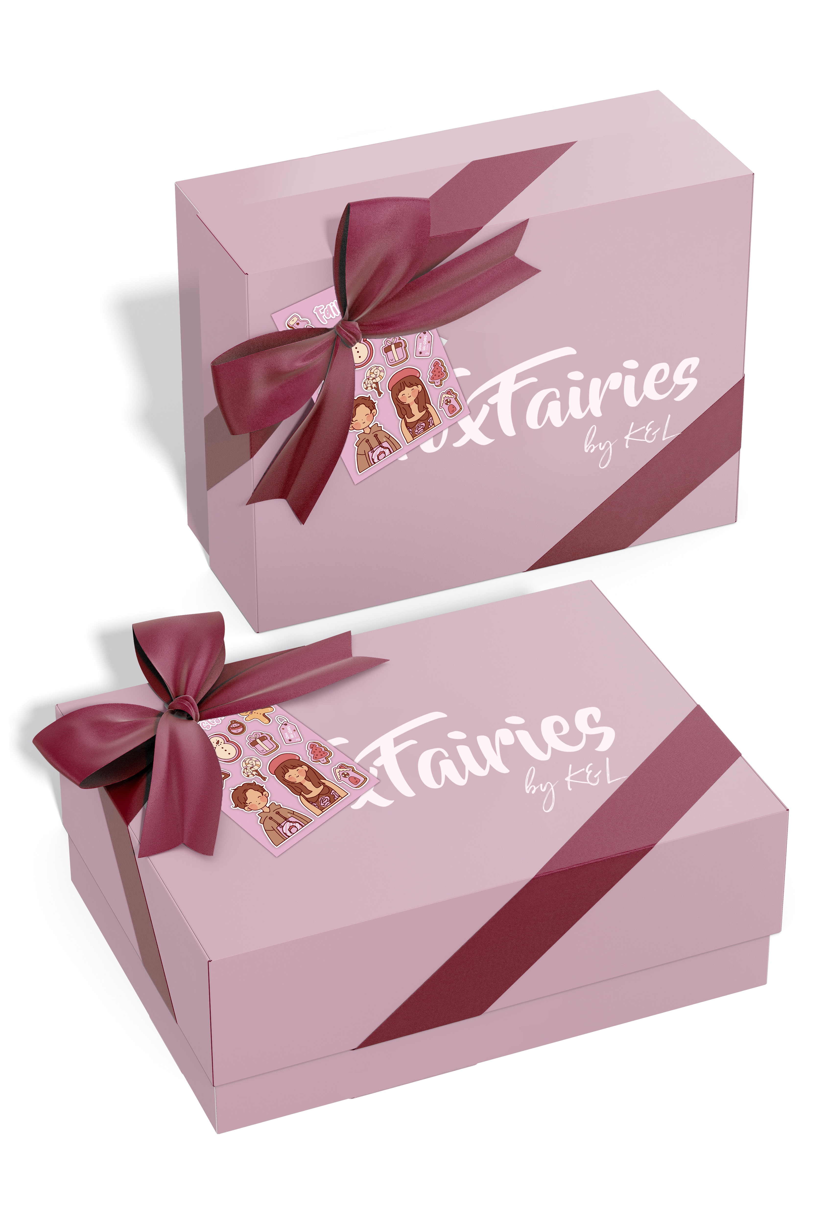 FOX FAIRIES CHRISTMAS GIFT BOX
