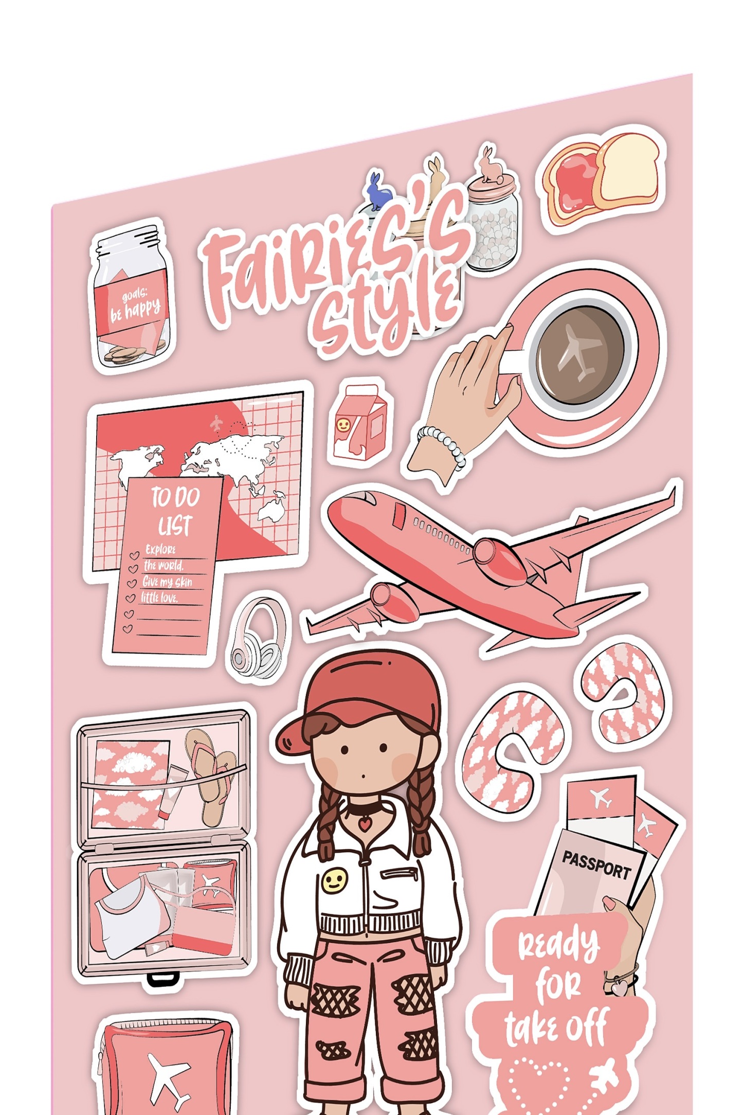 FOX FAIRIES STICKERS