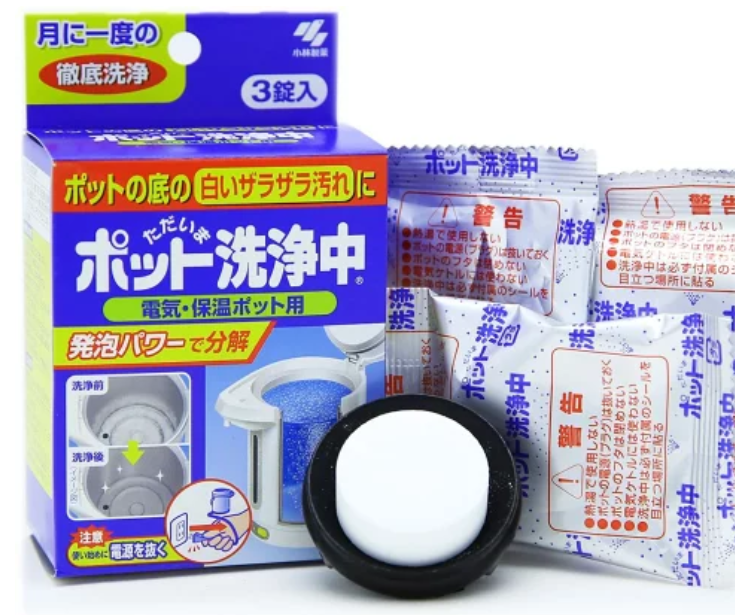 日本小林製藥-熱水壺清潔錠